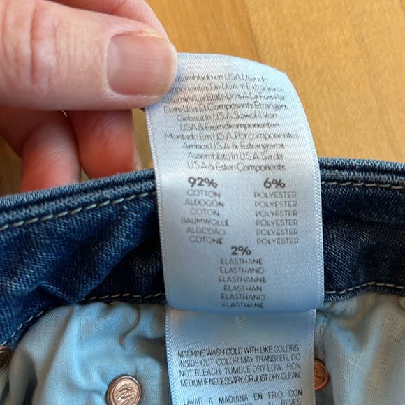 MOTHER High Waisted Looker Ankle Fray in Everything We Keep - Picture 3 of 6